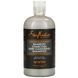 SheaMoisture, шампунь для глубокого очищения с африканским черным мылом и бамбуковым углем, для сухой и жирной кожи головы, с маслом чайного дерева и корой ивы, 384 мл (13 жидк. Унций) фото