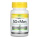 Чоловічі мультивітаміни, Men 50+, Iron-Free, Triple Power, Super Nutrition, 30 таблеток фото