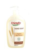 Органічне рідке мило з рисовим екстрактом Friendly Organic Hand Soap Rice 500 мл