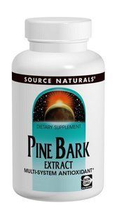 Extract of Pine Bark, Pine Bark Extract, Source Naturals, 150 mg, 30 tablets.
