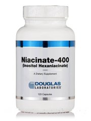 Ниацинат-400 Douglas Laboratories (Niacinate-400) 120 капсул купить в Киеве и Украине