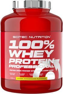Scitec Nutrition, Whey Protein Prof., лимонно-чізкейк, 2350 г