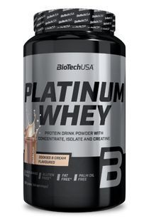 Протеїн Platinum Whey BioTech 1 кг Печиво - Крем