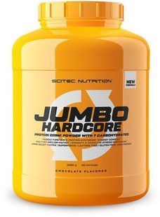 Scitec Nutrition, Jumbo Hardcore, шоколад, 3060 г купить в Киеве и Украине