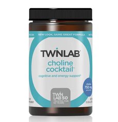 Холін вітаміни для когнітивної та енергетичної підтримки Twinlab (Choline Cocktail) 378 г