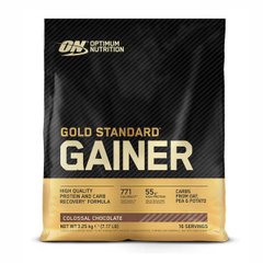 Гейнер со вкусом шоколада Optimum Nutrition (Gold Standard Gainer Colossal Chocolat) 3.25 кг купить в Киеве и Украине