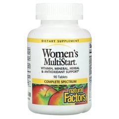 Natural Factors, MultiStart для жінок, 90 таблеток