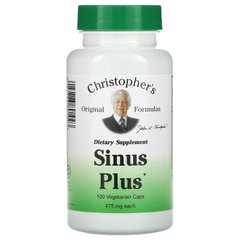 Формула при синусите Christopher's Original Formulas (Sinus Plus Formula) 475 мг 100 капсул купить в Киеве и Украине