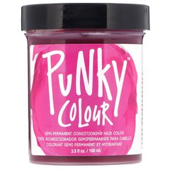 Стійка фарба для волосся з ефектом кондиціювання рожевий Punky Colour (Semi-Permanent Conditioning Hair Color Flamingo Pink) 100 мл