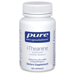 Теанін Pure Encapsulations (L-Theanine) 120 капсул