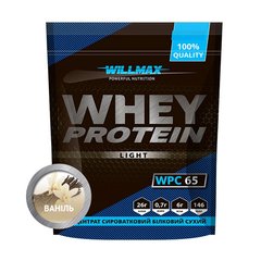 Whey Protein 65 Willmax 1 kg шоколад-лісовий горіх