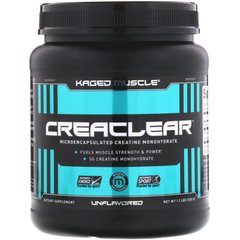 Creaclear, без ароматизаторів, Kaged Muscle, 1,1 ф (500 г)