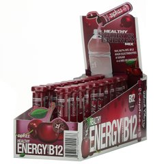 Zipfizz, Смесь здоровой энергии с витамином B12, черная вишня, 20 тюбиков, по 0,39 унции (11 г) каждый купить в Киеве и Украине