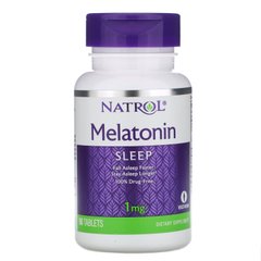 Мелатонин Natrol (Melatonin) 1 мг 90 таблеток купить в Киеве и Украине