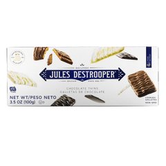 Jules Destrooper, Тонкое шоколадное печенье, 3,5 унции (100 г) купить в Киеве и Украине