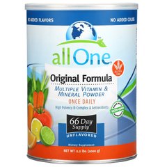 All One, Nutritech, оригінальна формула, порошок з кількох вітамінів та мінералів, без ароматизаторів, 2,2 фунта (1000 г)