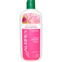 Шампунь с мускусной розой увлажнение для всех типов волос Aubrey Organics (Shampoo) 325 мл купить в Киеве и Украине