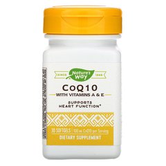 Коензим Q10 Nature's Way (CoQ10) 30 капсул