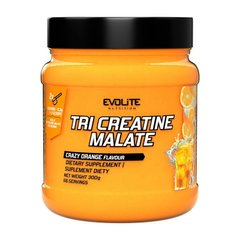 Tri Creatine Malate Evolite Nutrition 300 g orange купить в Киеве и Украине