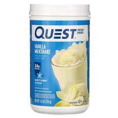Протеїновий порошок, ванільний молочний коктейль, Protein Powder, Vanilla Milkshake, Quest Nutrition, 726 г