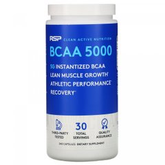 Аминокислота BCAA 5000, RSP Nutrition, 5000 мг, 240 капсул купить в Киеве и Украине