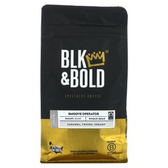 BLK & Bold, Specialty Coffee, цельнозерновой, средний, гладкий, 12 унций (340 г) купить в Киеве и Украине
