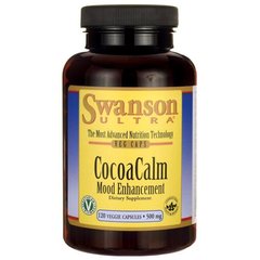 Соліте суміш (з какао і мигдаль), CocoaCalm, Swanson, 500 мг 120 капсул