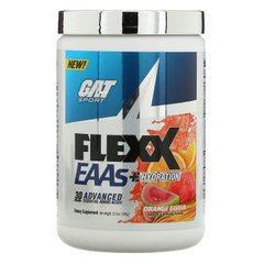 GAT, Flexx EAAs + Hydration, апельсинова гуава, 12,2 унції (345 г)