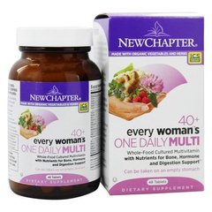 Мультивітаміни для жінок New Chapter (Every Woman Multivitamin) 48 таблеток