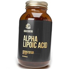 Альфа Липоевая кислота Grassberg Alpha Lipoic Acid 60 мг 60 капсул купить в Киеве и Украине