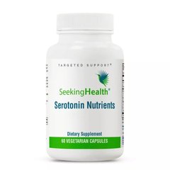 Добавка для повышения серотонина Seeking Health (Serotonin Nutrients) 60 вегетарианских капсул купить в Киеве и Украине
