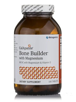 Кальце-апатитовий кістяний будівельник з магнієм Metagenics (CalApatite Bone Builder with Magnesium) 180 таблеток