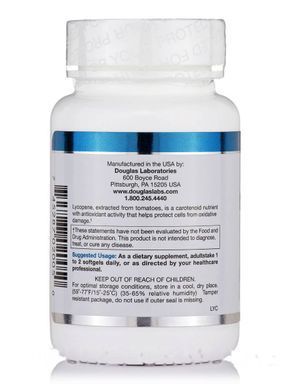 Douglas Laboratories (Lycopene) 90 capsules.