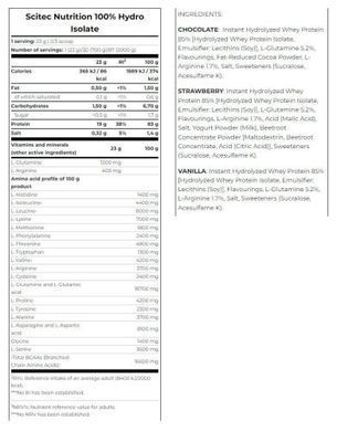 Scitec Nutrition, Hydro Isolate, шоколад, 2000 г