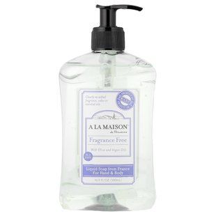 A La Maison de Provence, жидкое мыло, для рук и тела, без отдушек, 500 мл (16,9 жидк. унции) купить в Киеве и Украине