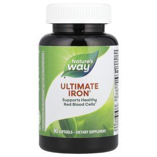 Железо для женщин Enzymatic Therapy (Ultimate Iron) 90 капсул купить в Киеве и Украине