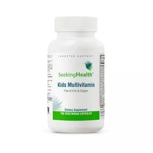 Мультивитамины для Детей без железа и меди Seeking Health (Kids Multivitamin) 180 вегетарианских капсул купить в Киеве и Украине