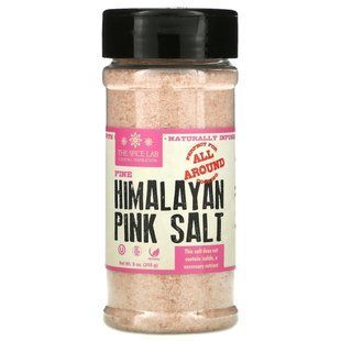 The Spice Lab, Гималайская розовая соль, тонкая, 9 унций (255 г) купить в Киеве и Украине