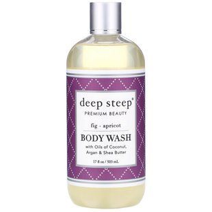Гель для душа с аргановым маслом, инжиром и абрикосом Deep Steep (Argan Oil Body Wash Fig Apricot) 502 мл купить в Киеве и Украине