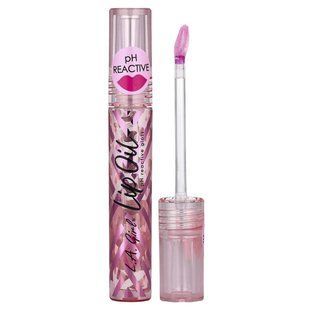 L.A. Girl, Lip Oil, pH Reactive Gloss, GLC728 Berry Pink, 0.1 fl oz (3 ml)