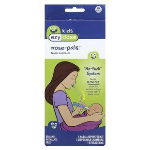 Ezy Dose, Kids, Nose-Pals, Nasal Aspirator, 6 Piece Kit купить в Киеве и Украине
