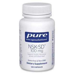 Nattokinase Pure Encapsulations (NSK-SD) 100 mg 120 capsules