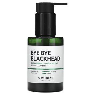 Some By Mi, Bye Bye Blackhead, 30 Days Miracle Green Tea Tox, засіб для бульбашок, 4,23 унції (120 г)