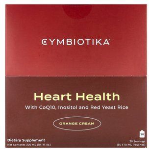 Cymbiotika (Heart Health) Heart Support and Healthy Cholesterol Levels 30 Sachets
