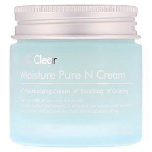 Увлажняющий крем, AC Clear, Moisture Pure N Cream, The Plant Base, 55 мл (1,85 жидк. Унций) купить в Киеве и Украине