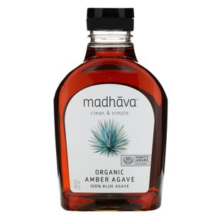 Янтарный нектар голубой агавы Madhava Natural Sweeteners (Blue Agave) 667 г купить в Киеве и Украине