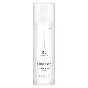 Missha, Super Aqua, Ultra Hyalron Emulsion, 4.39 fl oz (130 ml) купить в Киеве и Украине