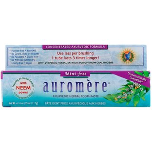 Зубная паста без мяты аюрведическая Auromere (Toothpaste) 75 мл купить в Киеве и Украине