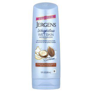 Увлажняющее средство Wet Skin Moisturizer для нанесения на влажную кожу, с аргановым маслом, Jergens, 295 мл купить в Киеве и Украине