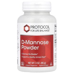 Protocol for Life Balance, D-Mannose Powder, 3 oz (85 g) купить в Киеве и Украине